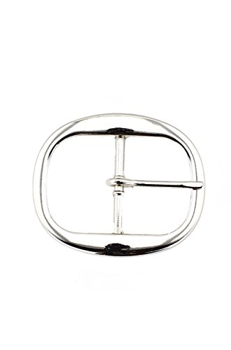Naleeni Mens Oval Belt Buckle Nickel