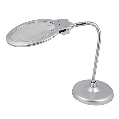 Loupe contre la fatigue oculaire avec éclairage LED pour artisanat et lecture