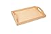 Amazing Child Montessori Small Quality Beech Wooden Tray (Internal Dimensions of Base = 11 x 7 inches)