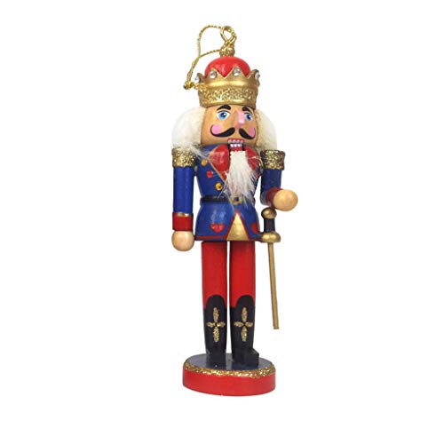 Simplelife Nutcracker Soldier Wooden Doll Vintage Handcraft Puppet New Year Christmas Ornaments Gift Decoration