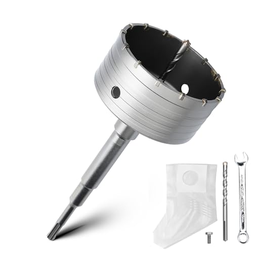 Set di Corone di Carotaggio 120 mm con Adattatore SDS Plus