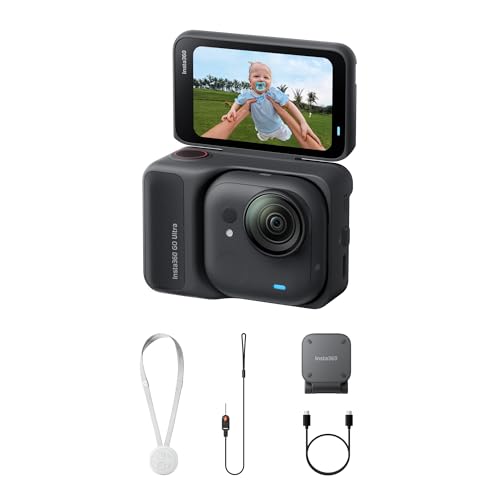 Image of Insta360 GO Ultra Midnight Black - Standard Bundle