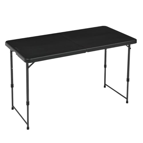 Table pliante 4 pieds à hauteur réglable et transportable facilement - 2