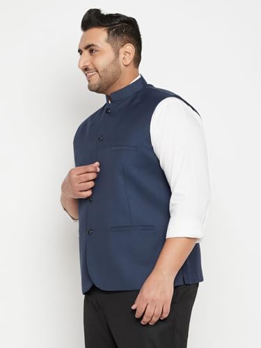 Image of Vastramay Plus Men's Nehru Jacket