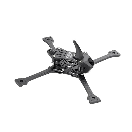 Cadre Racer 5 Pouces 208mm T700 et Alliage 7075 avec Bras Amovibles 5mm