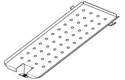 Tray Rest & Support Assembly for Pelton & Crane for OCM PCR188