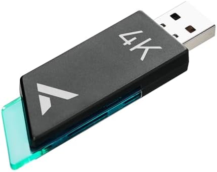 Rapoo V2M 4K Receiver, V+ Wireless Technology, Esports Grade 4000Hz Wireless Polling Rate, 0.25ms Latency