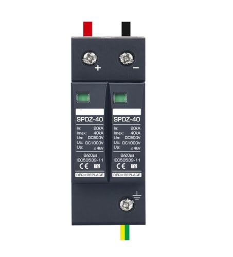 Parafoudre photovoltaïque DC 1000V évite les pannes de surtension solaire 2P