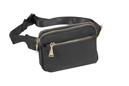 ZORFIN Fanny Pack for Men & Women Nylon Waist Pack Bag Hip Bum