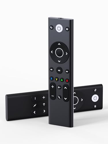New Gaming Media Remote Control for Xbox One, Xbox Series X|S, with Backlit Buttons (Color: Black)