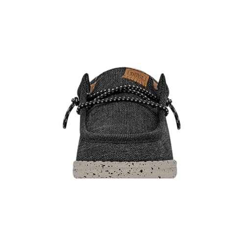 Image of HEYDUDE Wally Toddler Washed Canvas | Boy's Loafers | Boy's Slip On Shoes | Comfortable & Light Weight