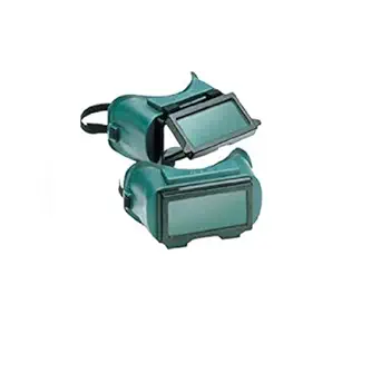 Gateway Safety 1775U50 Traditional Stationary Front Welding Goggle, IR Filter Shade 5.0 Lens, Soft Vinyl Frame