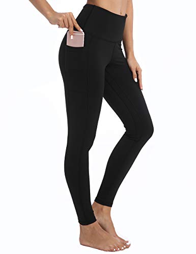 AY Pantalón Deportivo de Mujer Cintura Alta Control de Barriga Entrenamiento Running Fitness Estiramiento Yoga Legging y Pilates