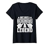 Photo Gallery donna funny profession quote demonstrator maglietta con collo a v Photo Gallery donna funny profession quote demonstrator maglietta con collo a v