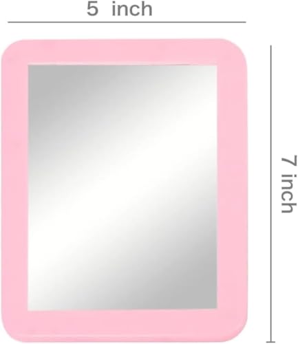 Espejo magnético para casillero rectangular 7" x 5" miniatura 3