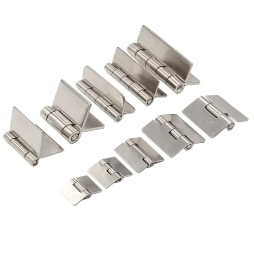 Charnière inox 304 soudable accessoire quincaillerie pour porte buffet turquoise - 5
