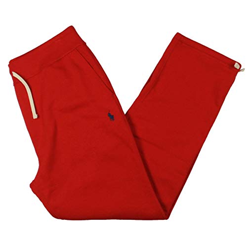 POLO RALPH LAUREN Men's Fleece Pants, RL 2000 Red, L2