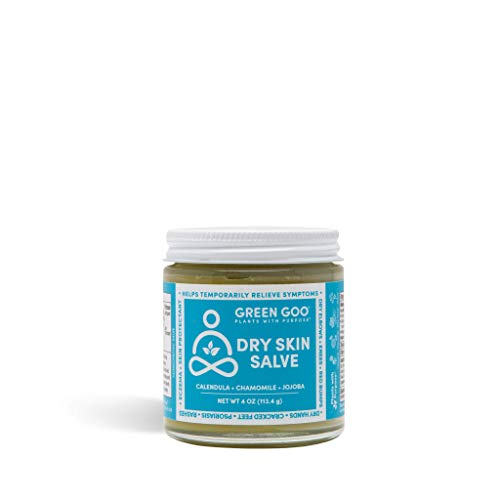 Green Goo Natural Skin Care Salve, Dry Skin Care, 4-Ounce Jar