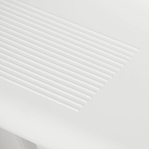 Vinyl Works Deluxe In Step 48-56" Above Ground Swimming Pool Ladder, White(Used) #TOP3