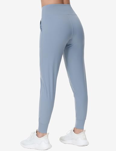 Image of Dragon Fit Joggers for Women with Pockets,High Waist Workout Yoga Tapered Sweatpants Women's Lounge Pants