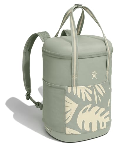 Image of Hydro Flask Cooler Backpack - Insulated Portable Soft Cooler - 20 L Capacity in Botanical Bliss Green