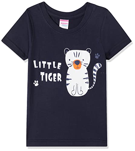 Image of Mom's Love Boy's Printed Regular Fit Baby and Toddler T-Shirt Set