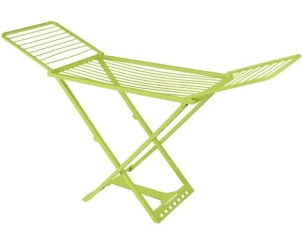 Genérico Tendedero 23m Plástico Duro - Envío 24 h - Antioxidación para Manchas en Ropa - Tendedero Atlantic de Resina Resitente a Intemperie - Interior y Exterior - Plegable. (Verde 23m SuperEstable)