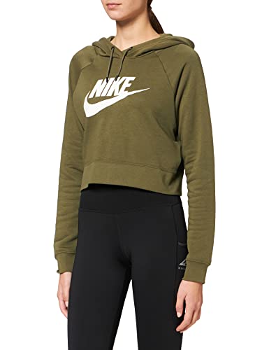 Nike W NSW Essntl FLC Gx Crop HDY Sweatshirt Femme