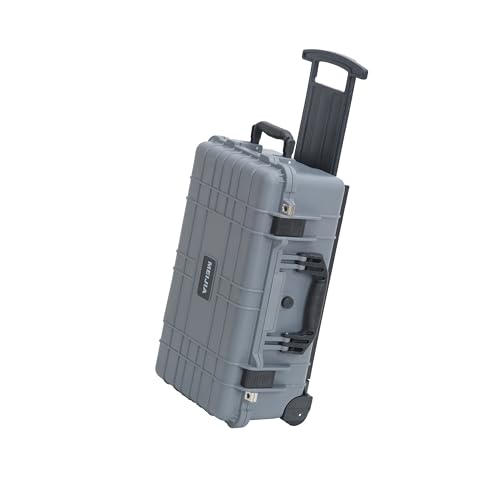 Maleta protectora rígida impermeable MEIJIA con ruedas y asa retráctil miniatura 1