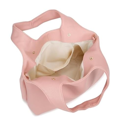 Image of white lily Hobo Shoulder Bag for Women, ladies Purse for Women Handbag, Tote Bag for Women's, Gifts for Women's, Pu Leather Tote Shoulder Bag With Adjustable Strap for Traveling, Office, College