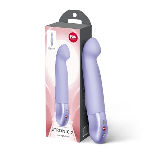 Fun Factory Stronic G | G-Punkt-Pulsator mit Stoßfunktion | Sexspielzeug für Frauen | 10 Stoßprogramme | wasserdicht IPX7 | wiederaufladbar USB-C | Silikon