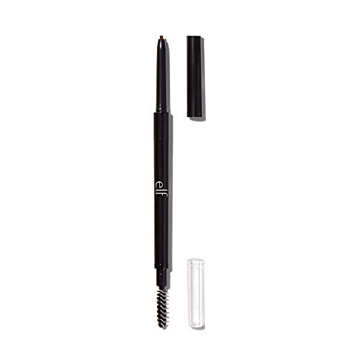 e.l.f, Ultra Precise Brow Pencil, Creamy, Micro-Slim, Precise, Defines, Creates Full, Natural-Looking Brows, Tames and Combs Brow Hair, Taupe, 0.002 Oz