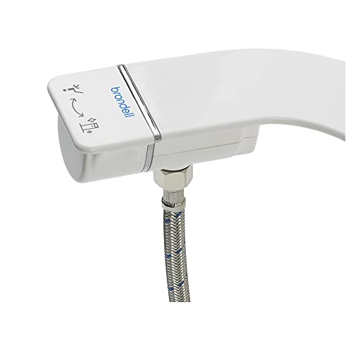 Brondell WS-11 Rinslet Single Nozzle Bidet Attachment, White thumbnail 2
