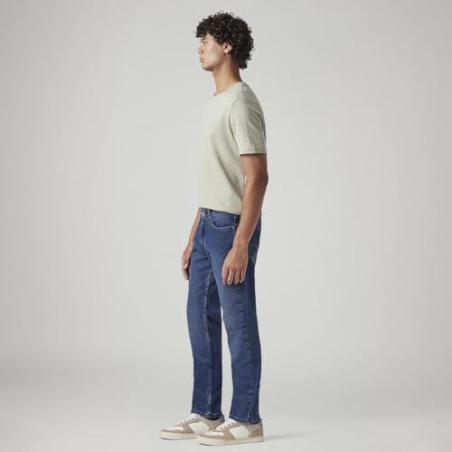 Image of Levi's Men's 511 Dark Indigo Slim Fit Mid Rise Jeans