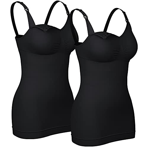 Still-Tanktop Mit Integriertem BH – Aus Nylon/Spandex, Verstellbar, Für Schwangerschaft & Stillzeit