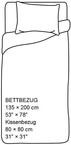 Wintdeer Descendants Bed Linen 135 x 200 cm Microfibre · Bedding Set · Teenagers & Adults – Pillowcase 80 x 80 cm + Duvet Cover 135 x 200 cm - Image 5