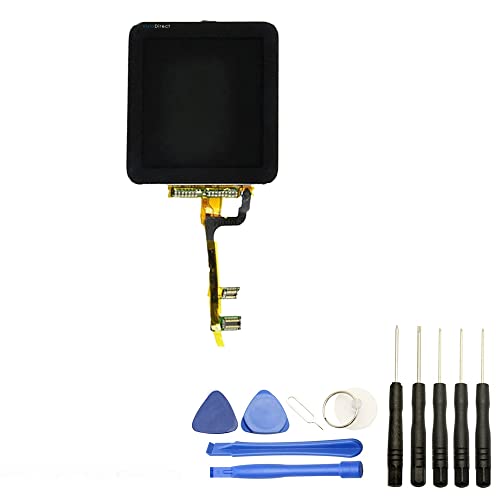Visiodirect® Ecran Complet: Vitre + LCD Compatible avec iPod Nano 6 Noir+ Kit Outils