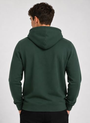 Image of ADRO Mens Abstract Graphic Hoodie | 320 GSM Cotton Poly Fleece | Regular Fit Contemporary Artistic Sweatshirt for Winter & Streetwear
