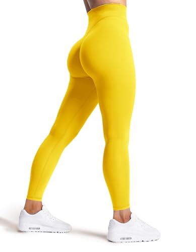 Olmlmt No Front Seam Workout Leggings for Women Tummy Control Butt Lifting Leggings Buttery Soft Gym Yoga Pants