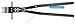 GEDORE 8005 J Circlip Pliers for Internal retaining Rings 305-500 mm