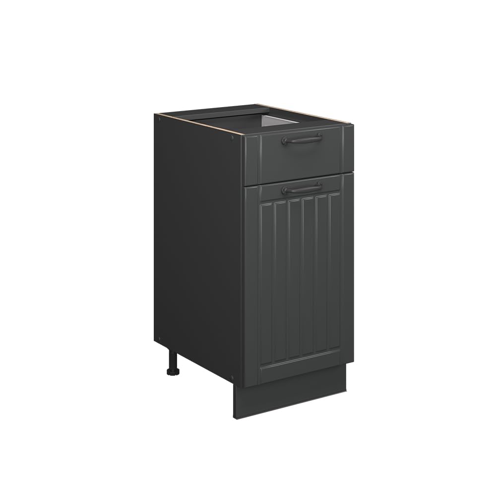 Vicco Kitchen base cabinet Fame-Line, Dark grey, 40 cm โ image 1