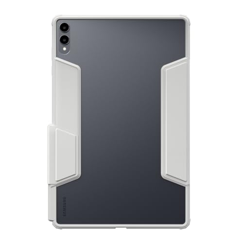 Image of Spigen for Galaxy Tab S11 Ultra Case (2025), Air Skin Pro Detachable Magnetic Cover with Clear Transparent Back and Pencil Holder, Gray