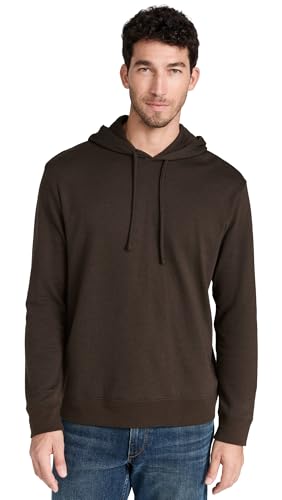 Vince Men's Double Face Pullover Hoodie