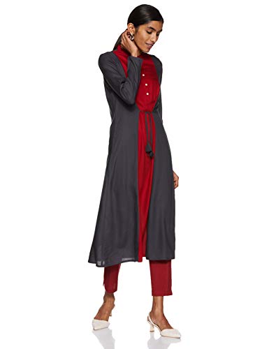 Image of Amazon Brand - Tavasya Women's Rayon Regular Kurti