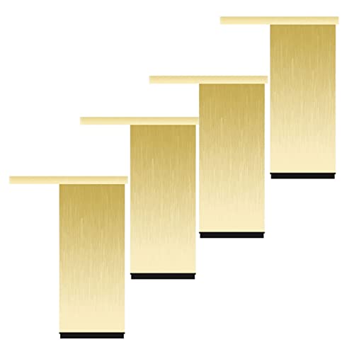 Pieds de meubles réglables Feng Shui lot de 4 pieds de rechange noirs pour armoire et meuble TV