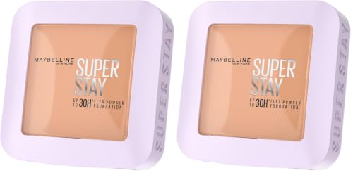 Image of Maybelline New York Super Stay Flex Powder Foundation, 310 (Pack of 2)