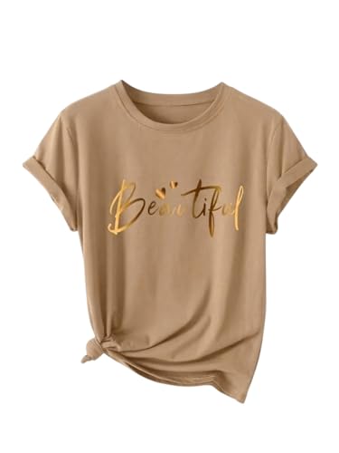 Image of Jawdrobe Women's Graphic Printed T-Shirt Soft Cotton Blend Tee for Everyday Style | Oversized Fit Half Sleeve Printed Round Neck T-Shirt for Women