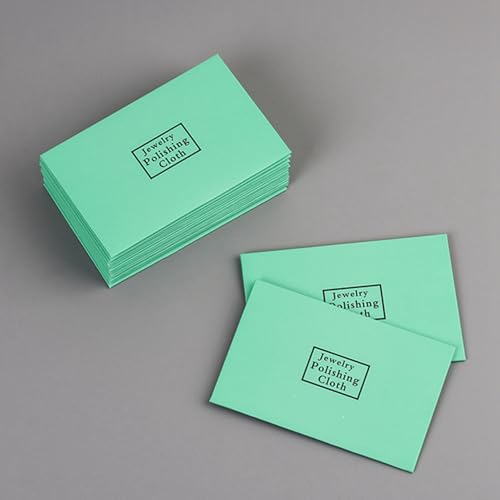 Paño de limpieza de plata en pack de 400 piezas de gamuza suave para cuidar joyas 4