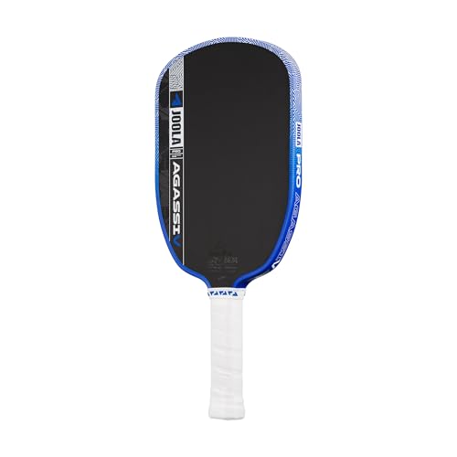 Image of JOOLA Pro V Pickleball Paddle - 14mm /16mm - Raw Carbon Fiber Textured Surface - Enhanced Frame & Propulsion Core, USAPA & UPA-A Certified, NFC Chip Enabled, Premium Control & Lightweight Performance