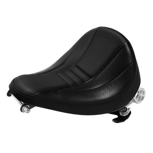 C.C. RIDER Sportster Seat Torsion Spring Solo Seat Fit for Iron 883 Iron 1200 Motorcycle Chopper Seat 2004-2006 and 2010-later XL models